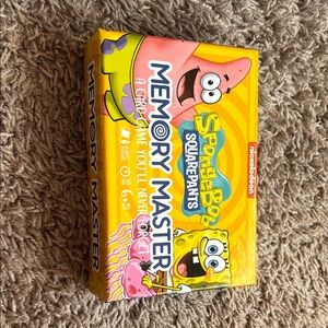 Nickelodeon SpongeBob Memory Master Game - Yellow and Pink